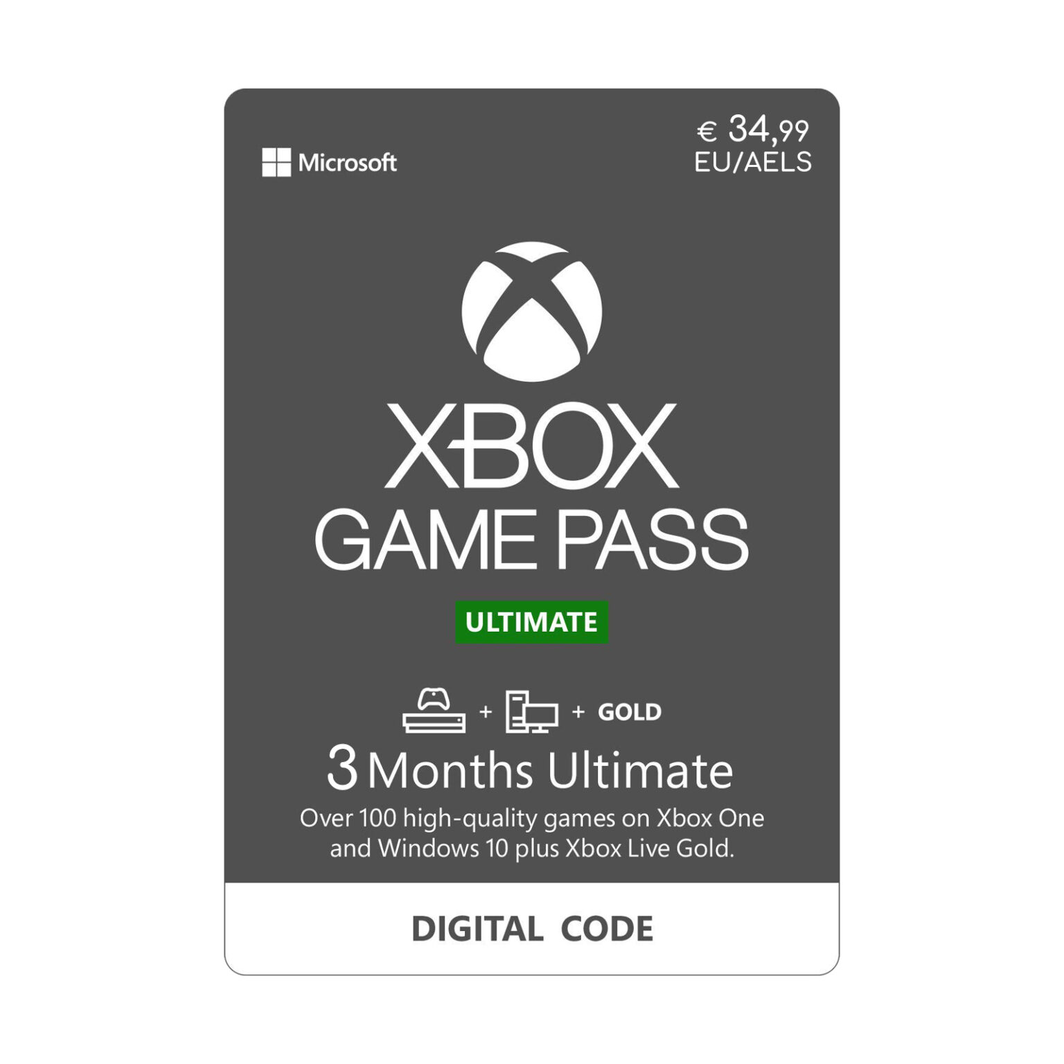 what is the cost of xbox ultimate game pass
