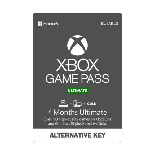 Xbox Game Pass Ultimate - Chave alternativa - Rame Digital
